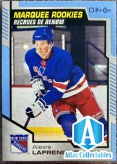 2020-21 O-Pee-Chee Marquee Rookies Blue #650 Alexis Lafreniere